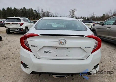 2019 Honda Civic Sport из США, поврежденный, VIN 2HGFC2F83KH584016